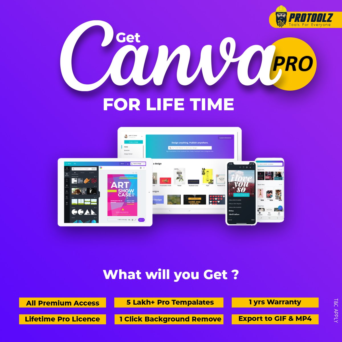 Canva Pro For Lifetime